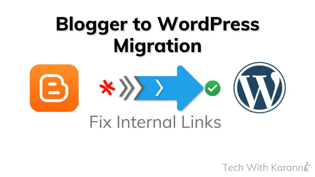 Blogger se WordPress migration ke baad internal links fix karna
